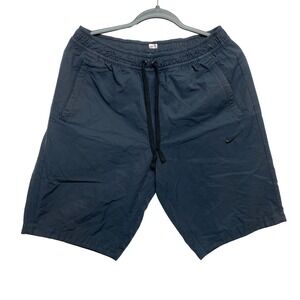 Nike Sportswear Woven Shorts Mens Size Large Black AR2382-010 Drawstring